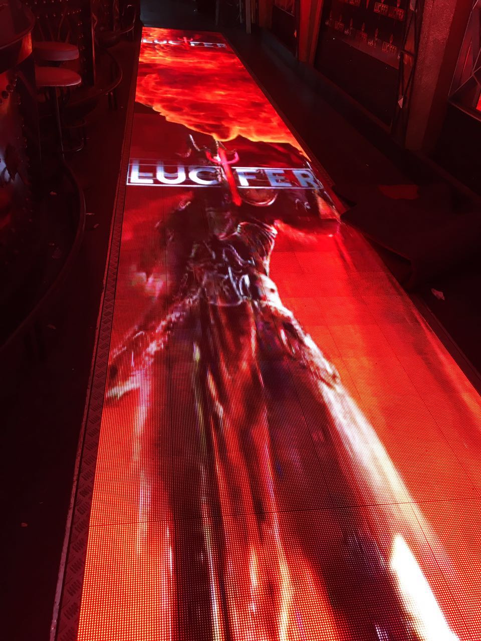 P6.25 LED screen interactive floor tile